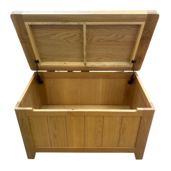 York Oak Blanket Box